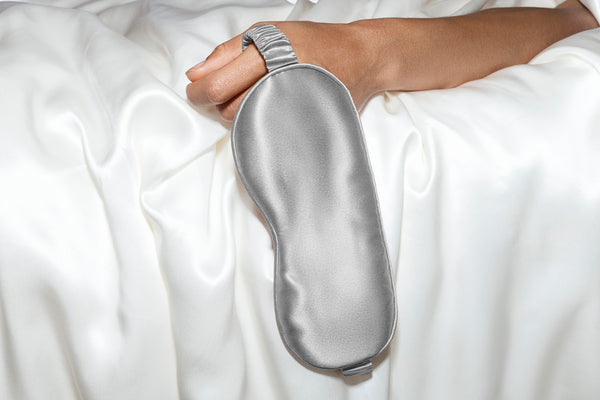 Silver Sleep Mask