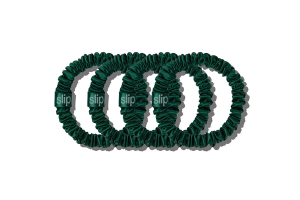 Back to School Forest Skinny Scrunchies